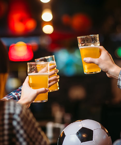 beer toast - mobile version